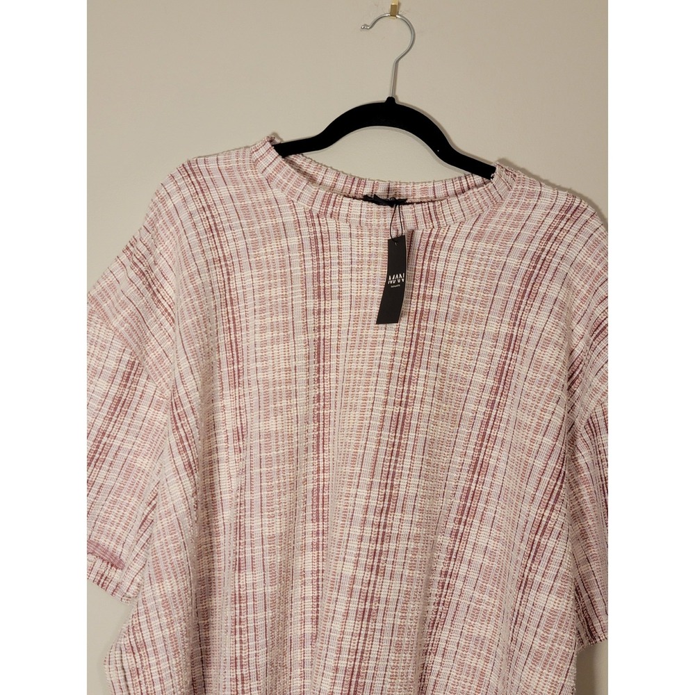 Boohoo MAN ‎ Men's Pullover T SHIRT XL Boho Pattern - Picture 2 of 8